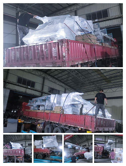 2023年5月17日發四川達州渠縣第二車-ZQ300全自動圓木截斷鋸、邊皮鋸、半自動齊頭鋸、邊皮輸送架2個